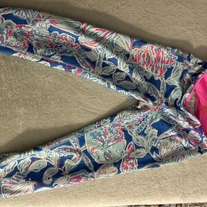 Lilly Pulitzer Pink and Blue Leggings